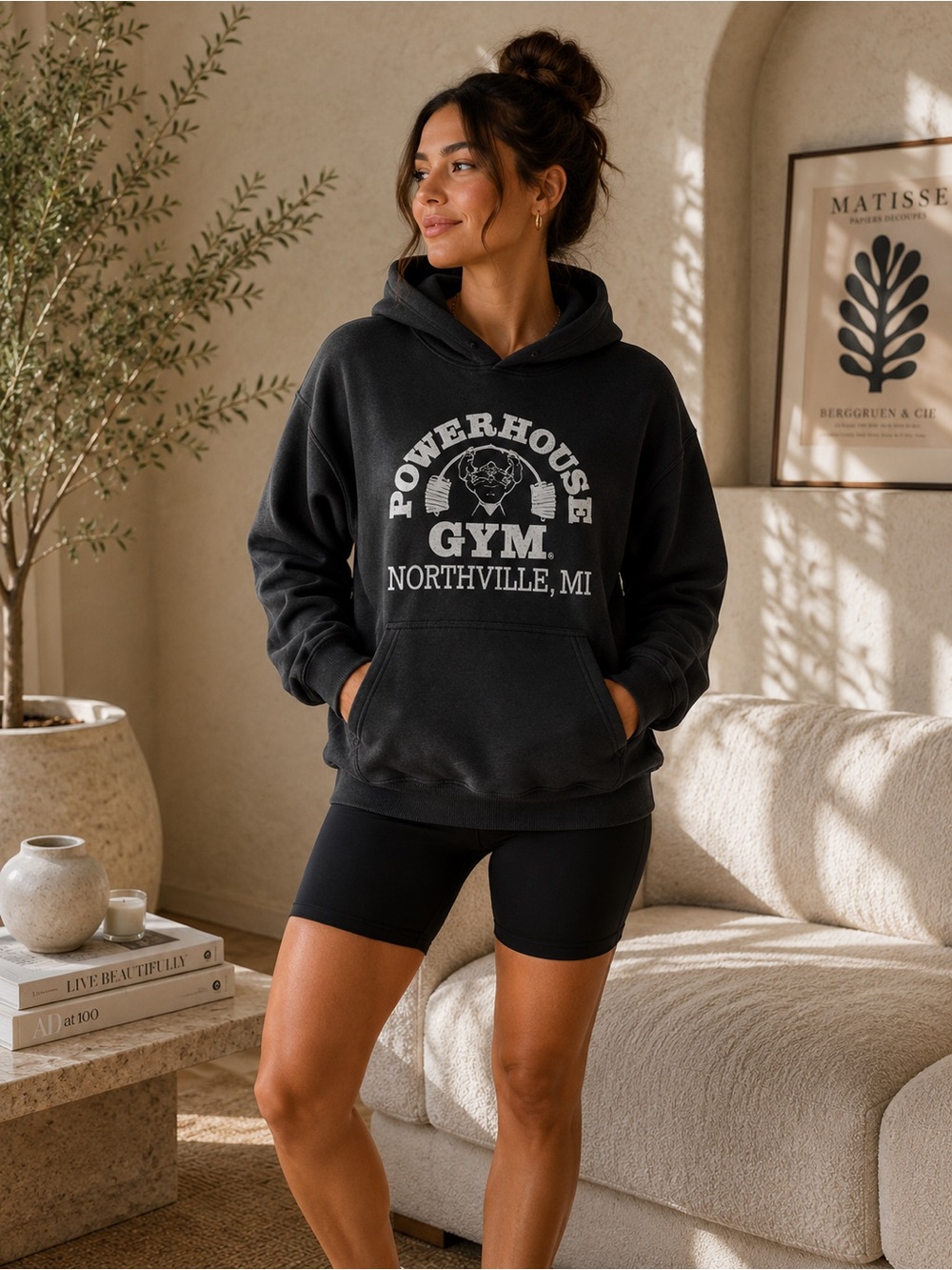 Powerhouse women’s Black Hoodie